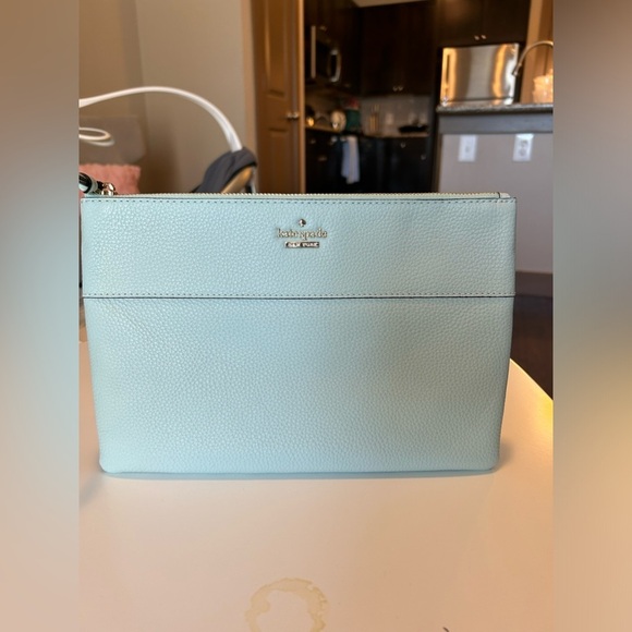 kate spade Handbags - KATE SPADE NEW YORK Leather Clutch like new
